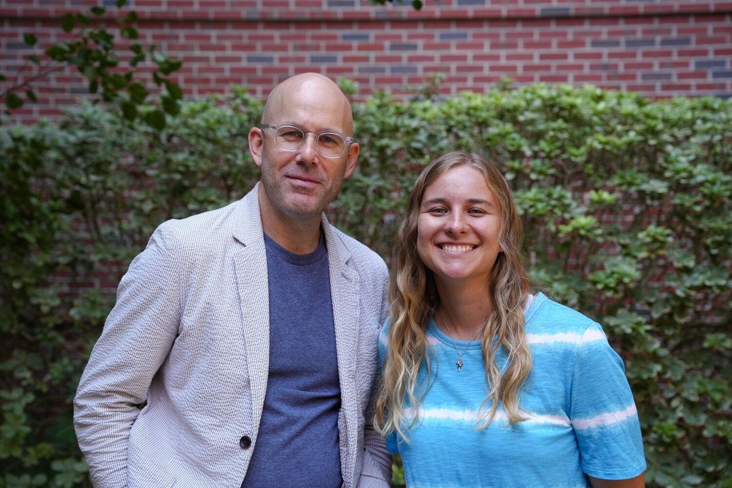 Dr. Ashley Edwards, Principal Investigator (right) and Dr. Matt Cooper Borkenhagen, co-principal investigator (left)