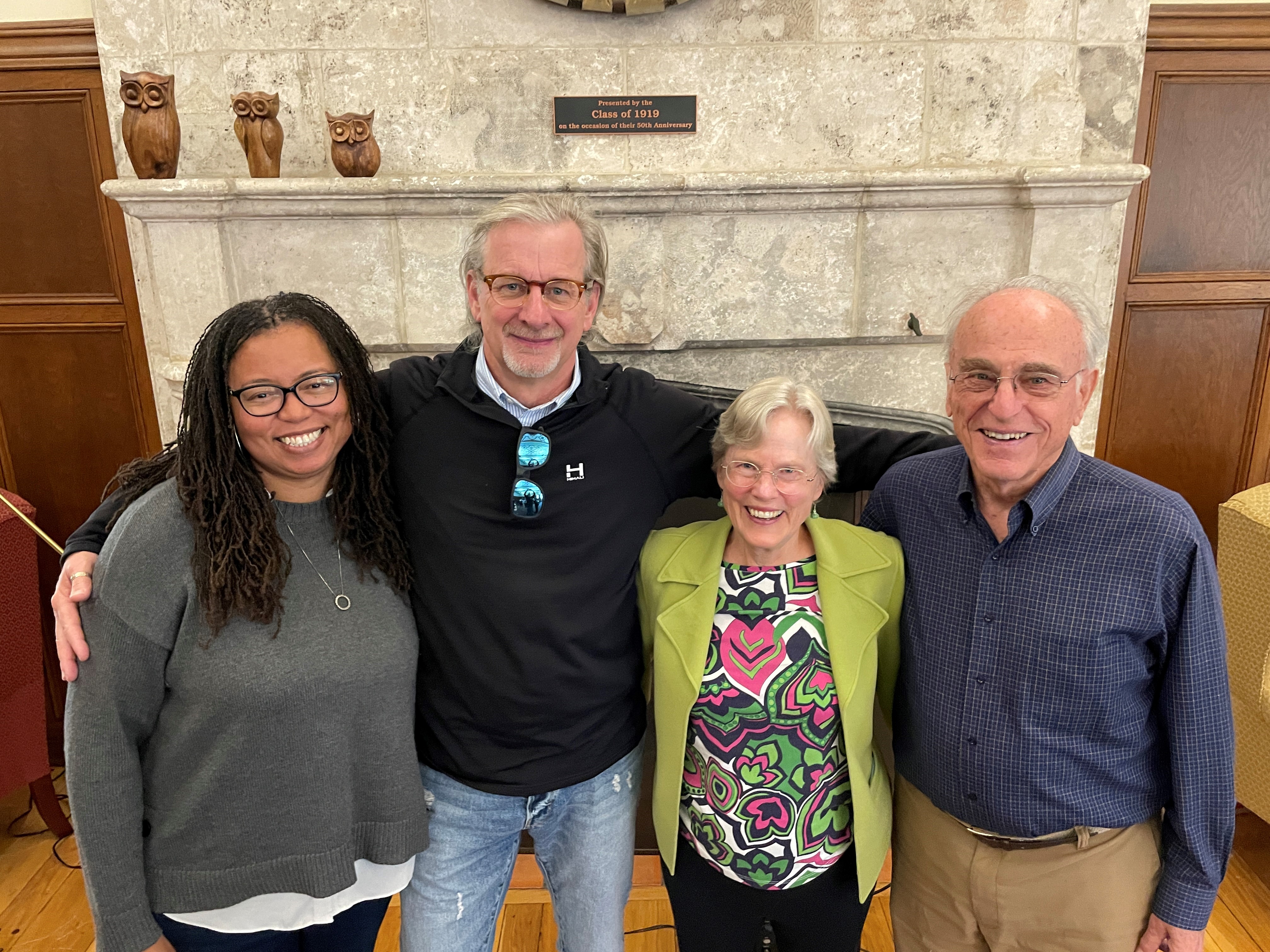 Nicole Patton Terry, Ph.D. (FCRR Director), Don Compton, Ph.D. (Director Emeritus), Barbara Foorman, Ph.D. (Director Emeritus), and  Joseph Torgesen, Ph.D. (Director Emeritus)