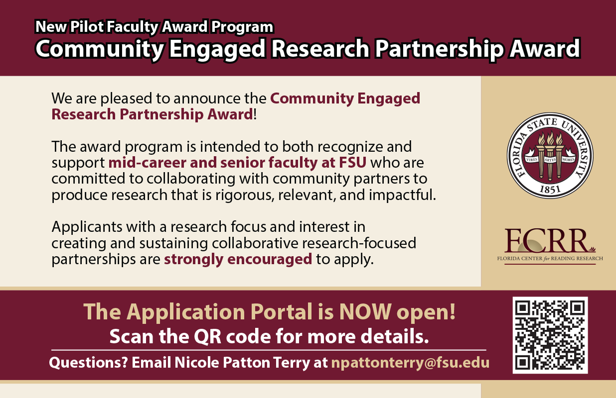 Community Engaged Research Partnership Award