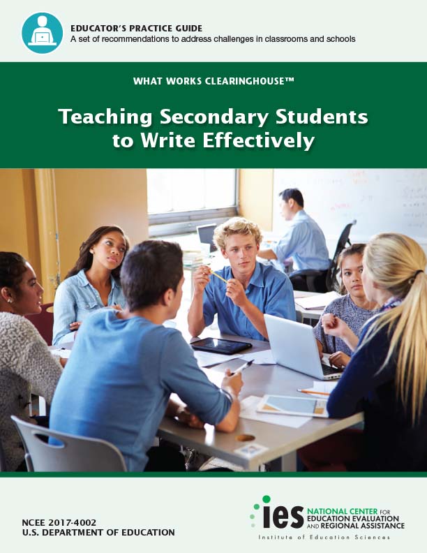 Teaching Secondary Students to Write Effectively