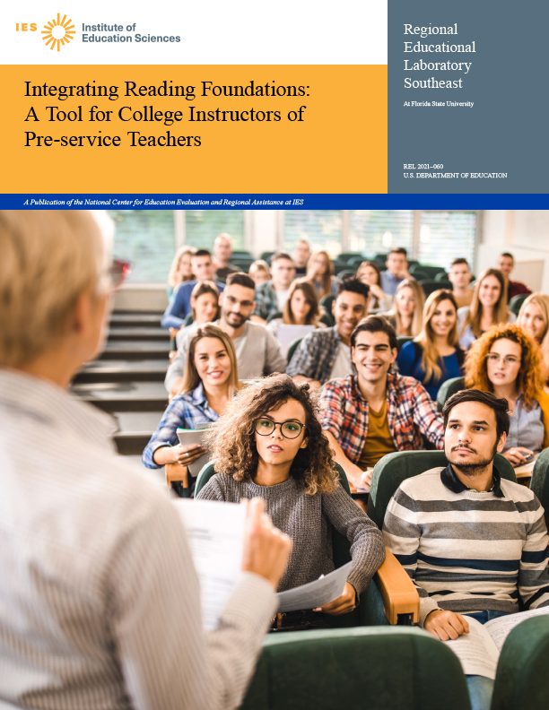 Integrated Reading Foundations: A Tool for College Instructors of Pre-service Teachers