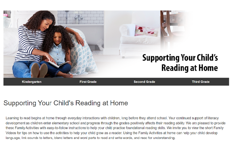Supporting Your Child’s Reading at Home
