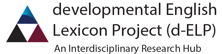Logo The Developmental English Lexicon Project