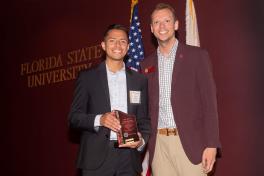 Student Employee of the Year Denis Aleman