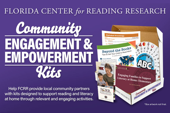 Empowering Communities: FCRR Distributes Community Engagement Kits to Local Partners during 2024 Celebrate Literacy Week, Florida!